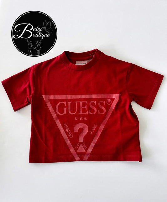 T-shirt corta bambina Guess